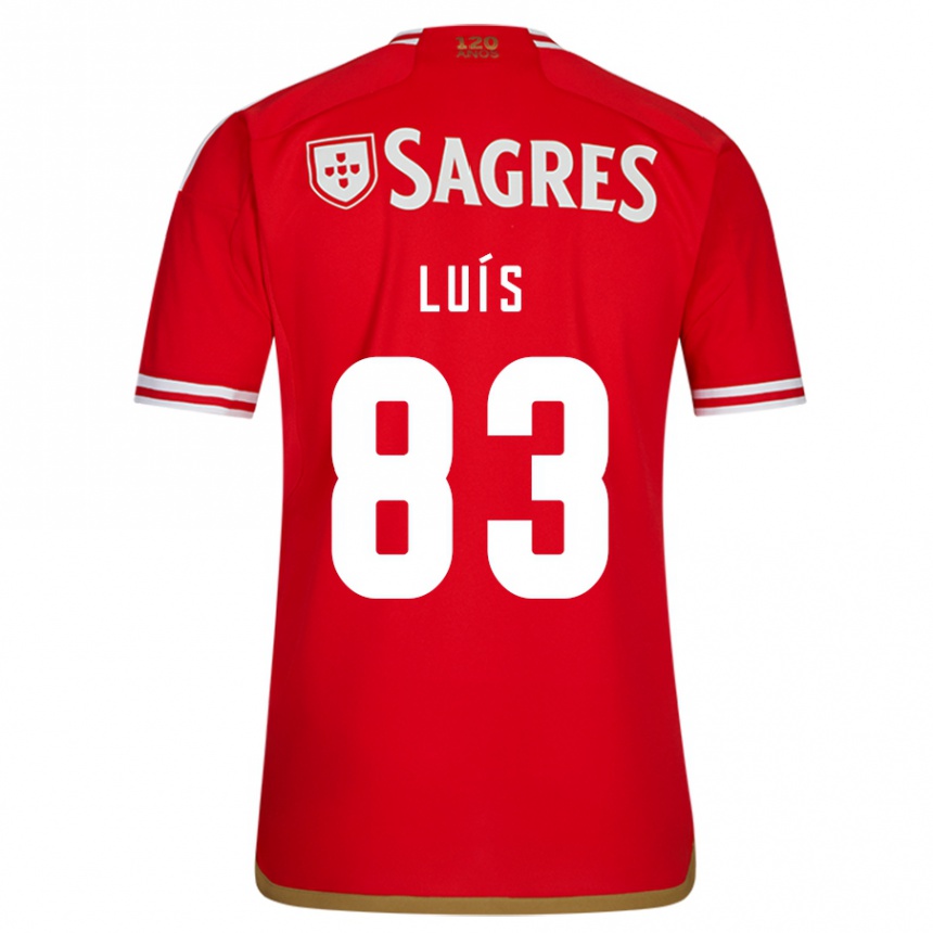 Moteriškas Rafael Luís #83 Raudona Namų Marškinėliai 2023/24 T-Shirt