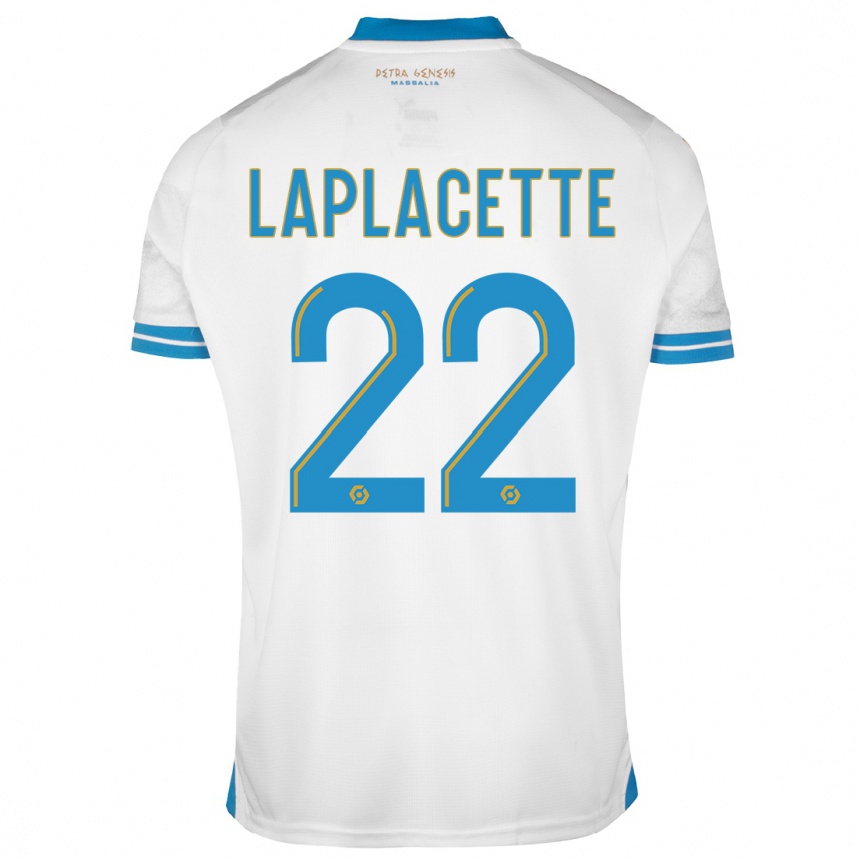 Moteriškas Tess Laplacette #22 Baltas Namų Marškinėliai 2023/24 T-Shirt