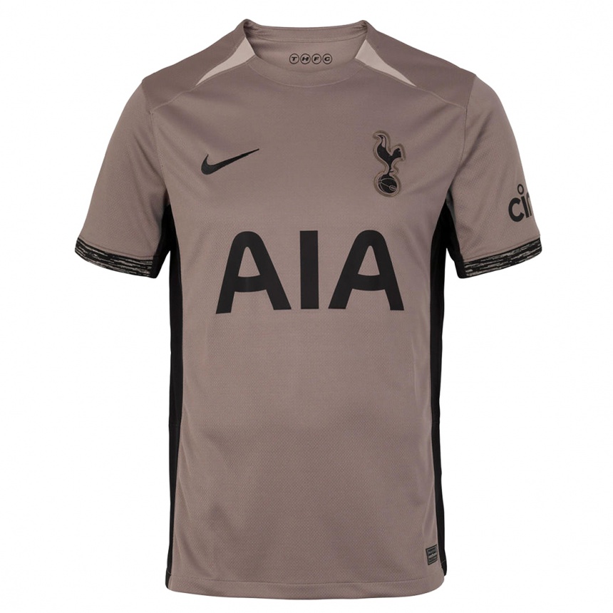 Moteriškas Ryan Sessegnon #19 Tamsiai Smėlio Spalvos Trečias Marškinėliai 2023/24 T-Shirt