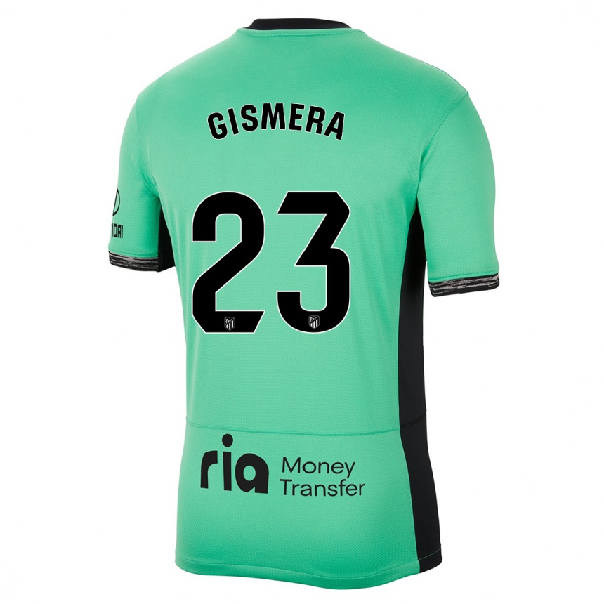 Moteriškas Aitor Gismera #23 Pavasario Žalia Trečias Marškinėliai 2023/24 T-Shirt