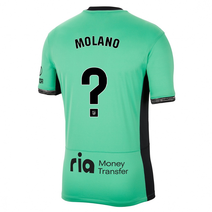 Moteriškas Sergio Molano #0 Pavasario Žalia Trečias Marškinėliai 2023/24 T-Shirt