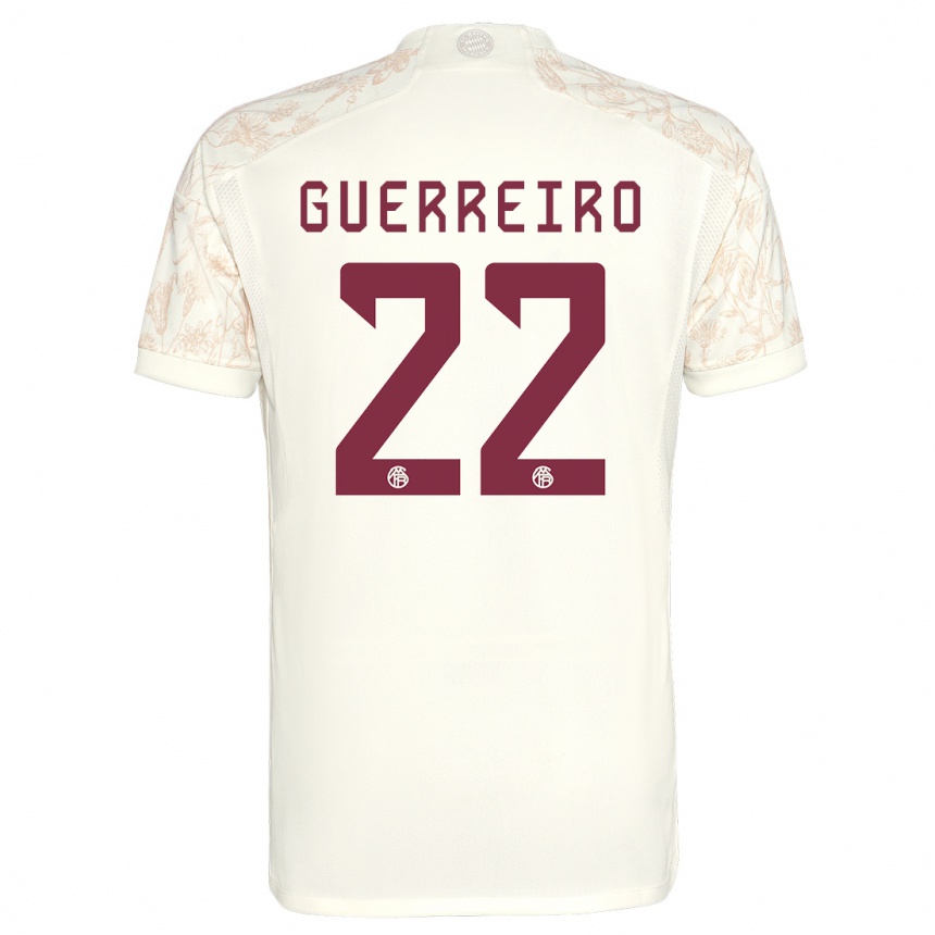 Moteriškas Raphaël Guerreiro #22 Nespalvotas Trečias Marškinėliai 2023/24 T-Shirt