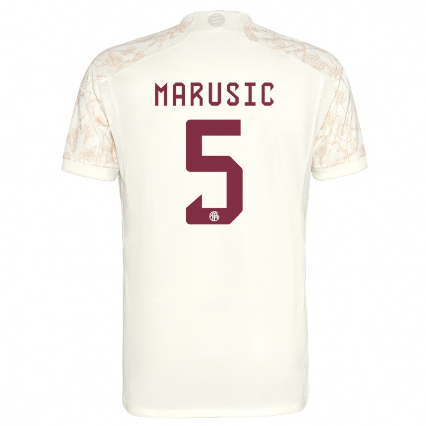 Moteriškas Gabriel Marusic #5 Nespalvotas Trečias Marškinėliai 2023/24 T-Shirt