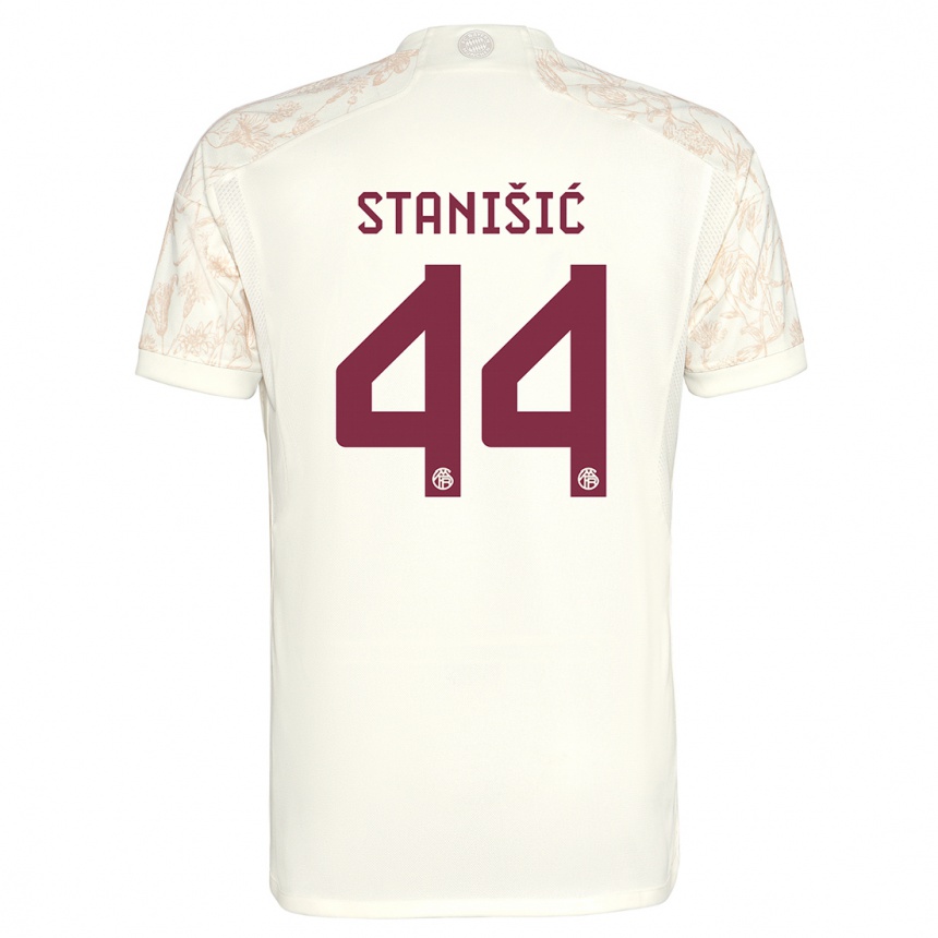 Moteriškas Josip Stanisic #44 Nespalvotas Trečias Marškinėliai 2023/24 T-Shirt