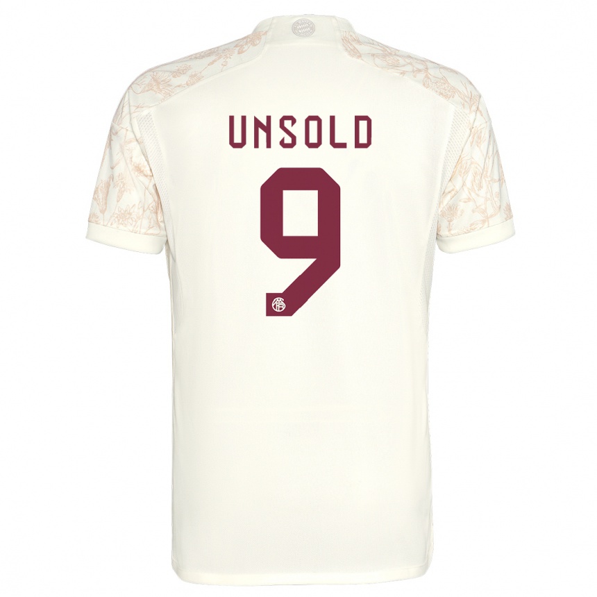 Moteriškas Samuel Unsold #9 Nespalvotas Trečias Marškinėliai 2023/24 T-Shirt