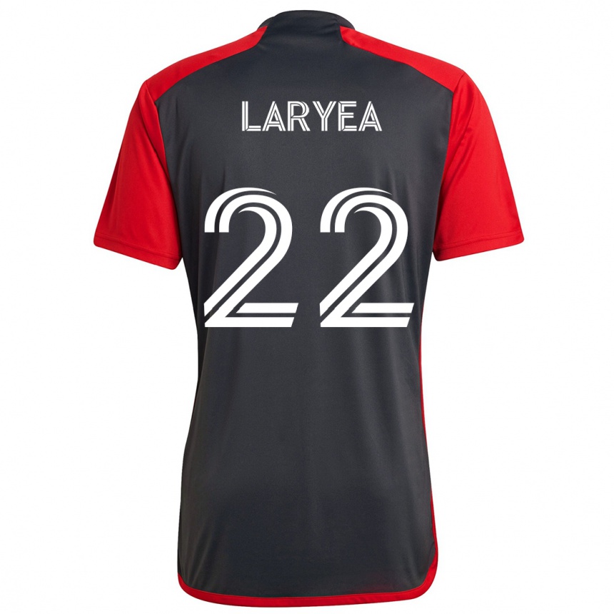 Vaikiškas Richie Laryea #22 Pilka Raudona Namų Marškinėliai 2024/25 T-Shirt