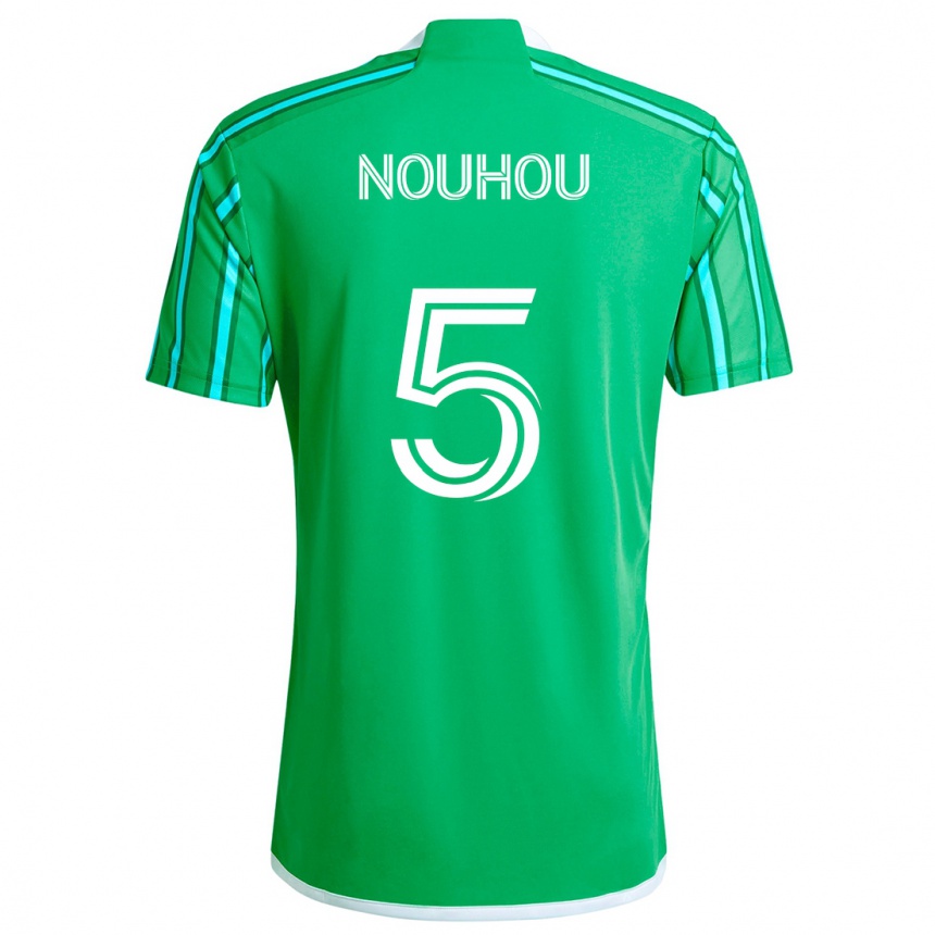 Vaikiškas Nouhou #5 Žalia Balta Namų Marškinėliai 2024/25 T-Shirt