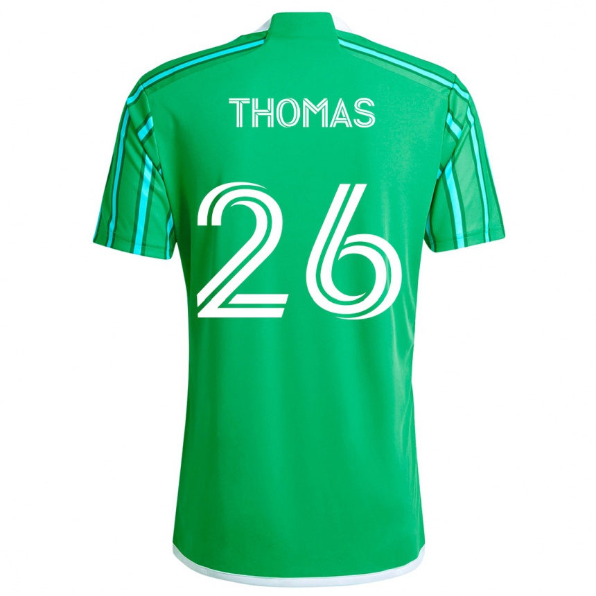 Vaikiškas Andrew Thomas #26 Žalia Balta Namų Marškinėliai 2024/25 T-Shirt