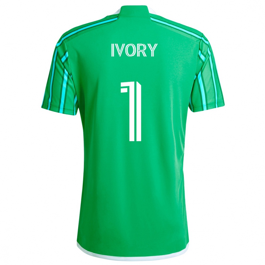 Vaikiškas Laurel Ivory #1 Žalia Balta Namų Marškinėliai 2024/25 T-Shirt