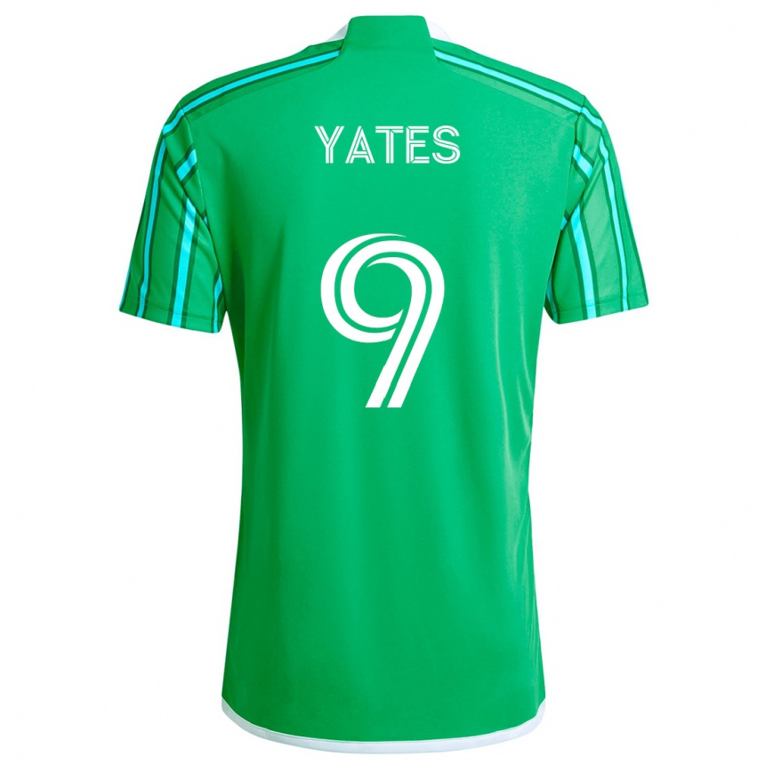 Vaikiškas Summer Yates #9 Žalia Balta Namų Marškinėliai 2024/25 T-Shirt