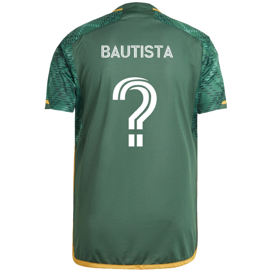 Vaikiškas Ricardo Bautista #0 Žalia Oranžinė Namų Marškinėliai 2024/25 T-Shirt