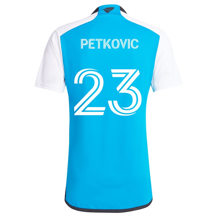 Vaikiškas Nikola Petkovic #23 Mėlyna Balta Namų Marškinėliai 2024/25 T-Shirt