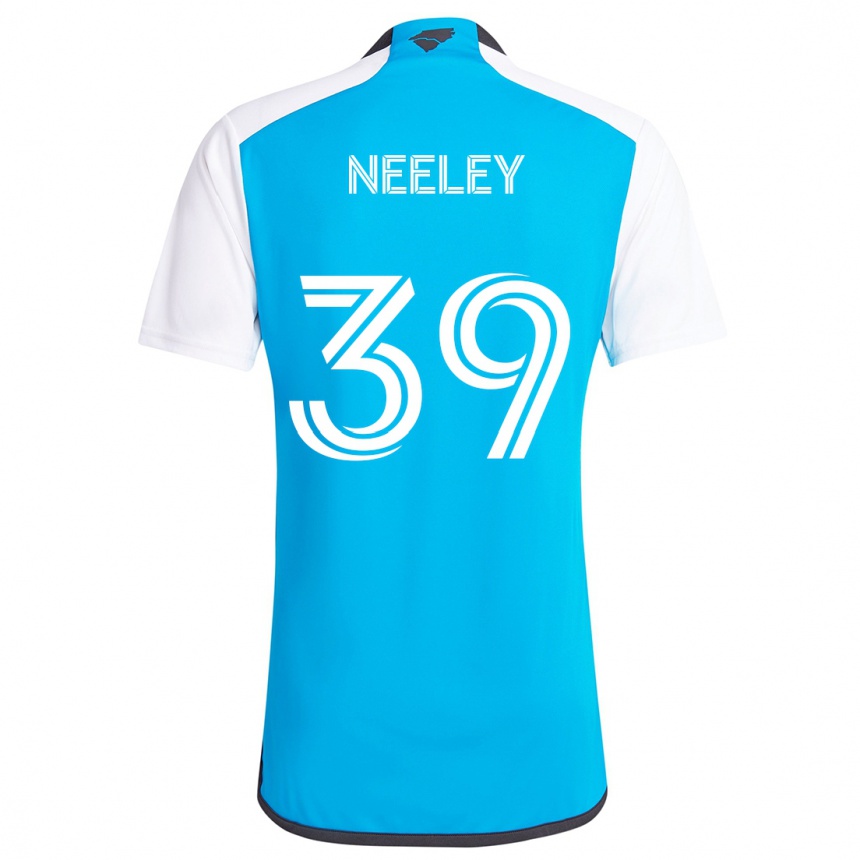 Vaikiškas Jack Neeley #39 Mėlyna Balta Namų Marškinėliai 2024/25 T-Shirt