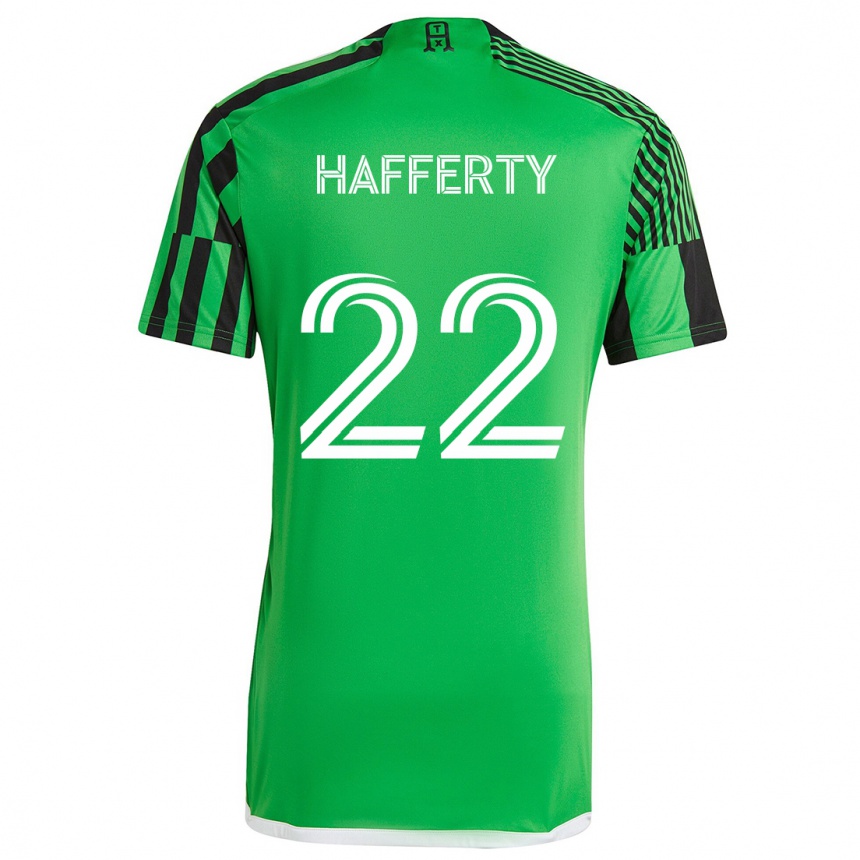 Vaikiškas Joe Hafferty #22 Žalia Juoda Namų Marškinėliai 2024/25 T-Shirt