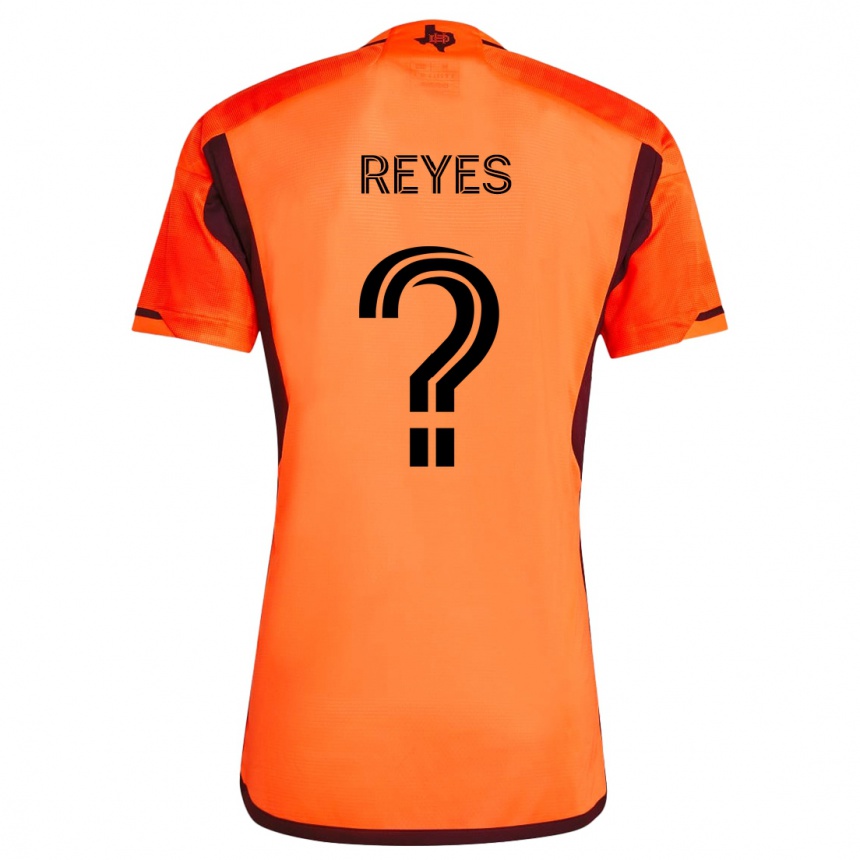 Vaikiškas Dylan Reyes #0 Oranžinė Juoda Namų Marškinėliai 2024/25 T-Shirt