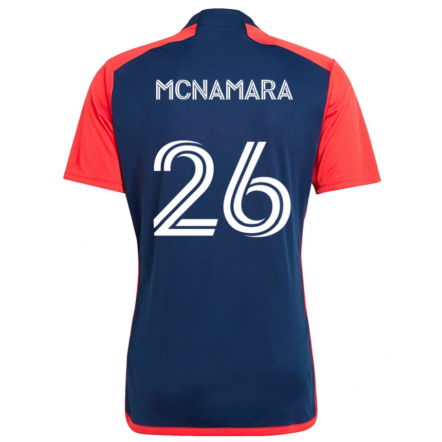 Vaikiškas Tommy Mcnamara #26 Mėlyna Raudona Namų Marškinėliai 2024/25 T-Shirt