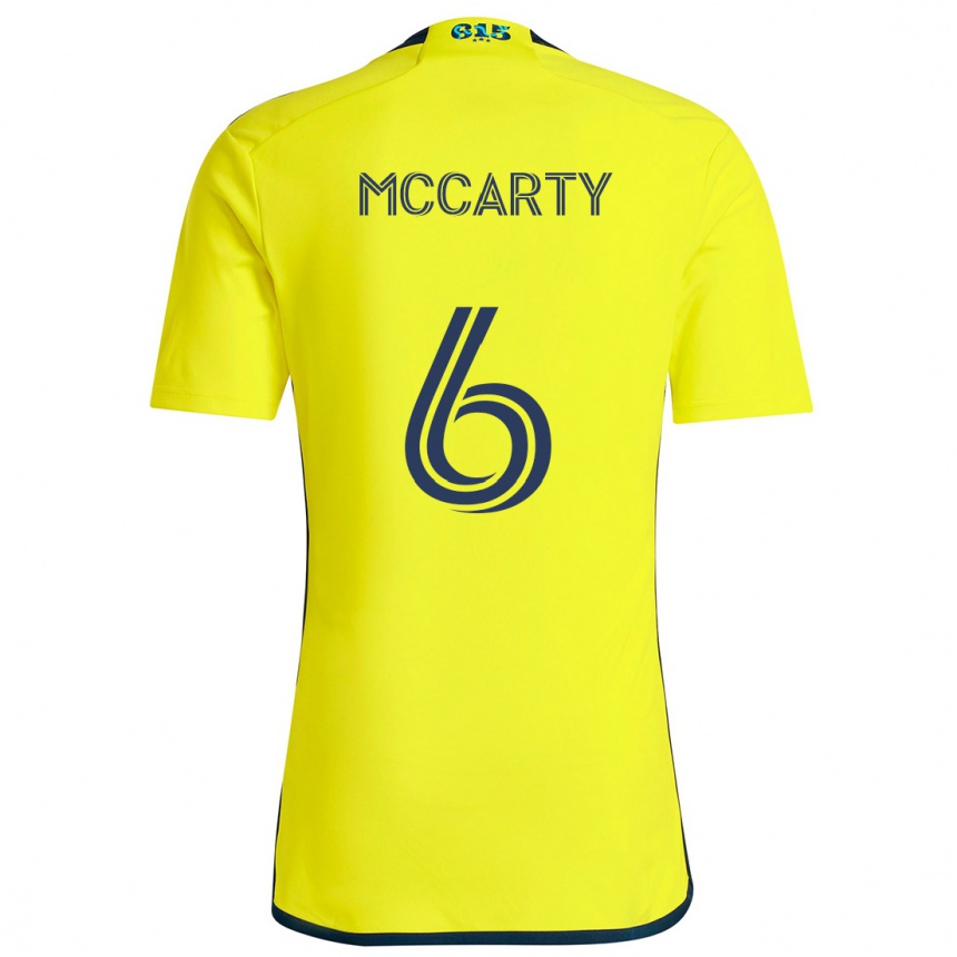 Vaikiškas Dax Mccarty #6 Geltona Mėlyna Namų Marškinėliai 2024/25 T-Shirt