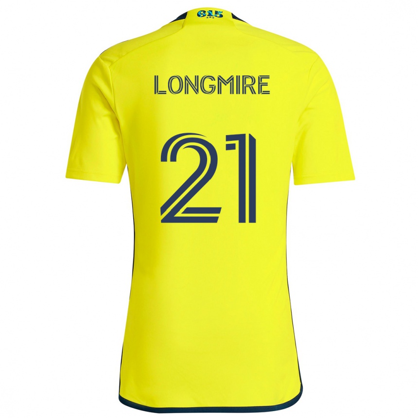 Vaikiškas Ahmed Longmire #21 Geltona Mėlyna Namų Marškinėliai 2024/25 T-Shirt