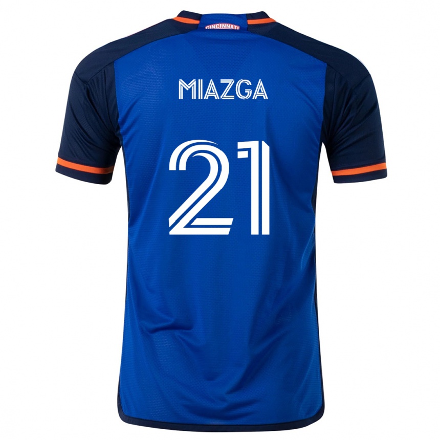 Vaikiškas Matt Miazga #21 Mėlyna Balta Namų Marškinėliai 2024/25 T-Shirt