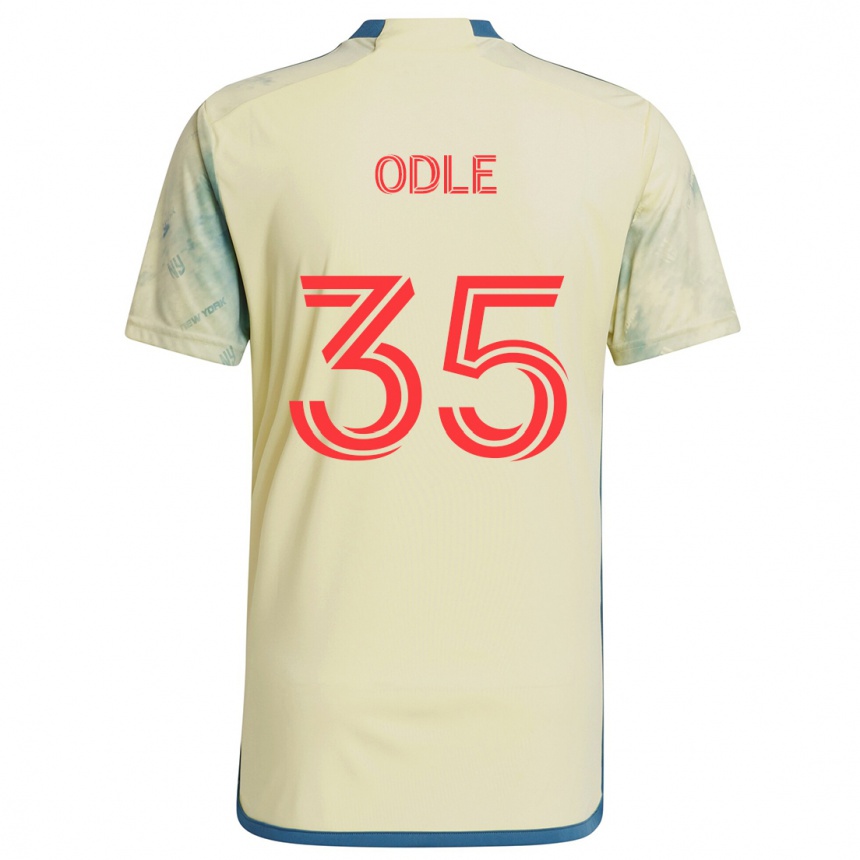 Vaikiškas Dallas Odle #35 Geltona Raudona Mėlyna Namų Marškinėliai 2024/25 T-Shirt