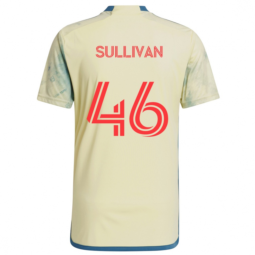 Vaikiškas Dylan Sullivan #46 Geltona Raudona Mėlyna Namų Marškinėliai 2024/25 T-Shirt