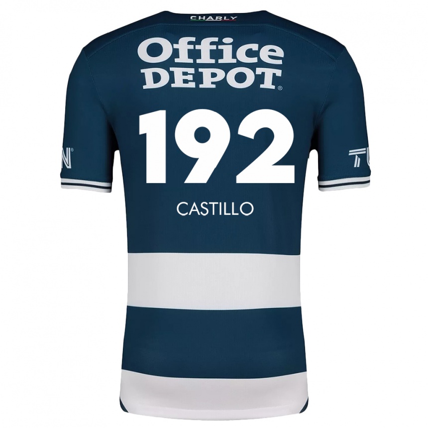 Vaikiškas José Castillo #192 Mėlyna Balta Namų Marškinėliai 2024/25 T-Shirt