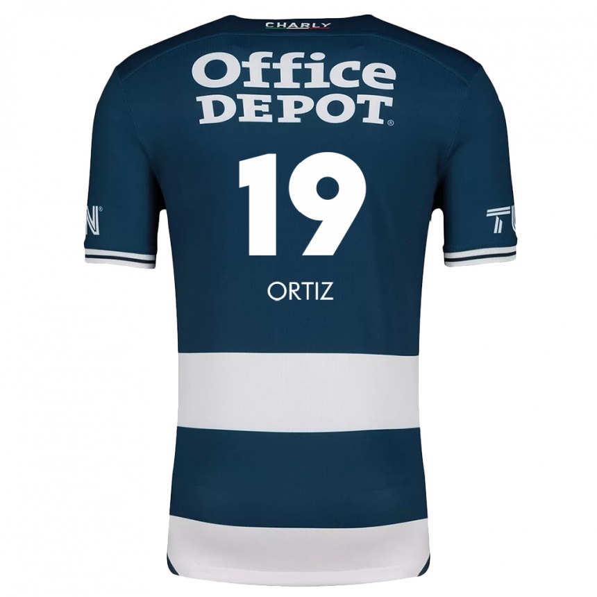 Vaikiškas Celso Ortiz #19 Mėlyna Balta Namų Marškinėliai 2024/25 T-Shirt