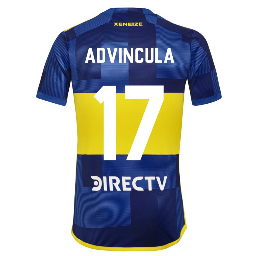 Vaikiškas Luis Advincula #17 Mėlyna Geltona Namų Marškinėliai 2024/25 T-Shirt