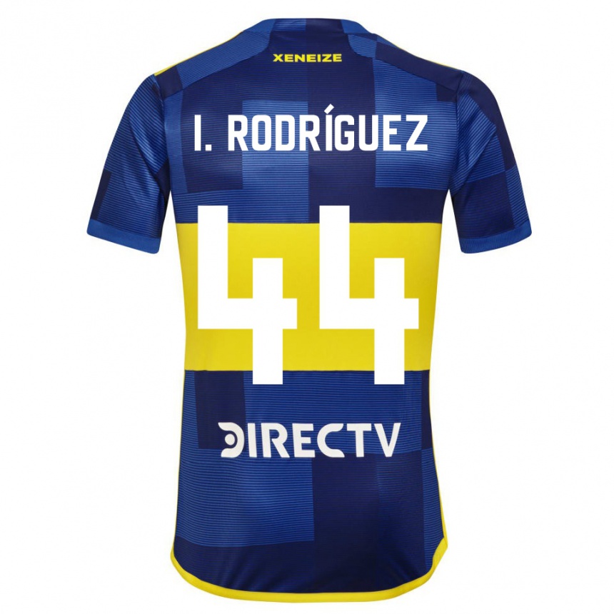 Vaikiškas Ignacio Rodríguez #44 Mėlyna Geltona Namų Marškinėliai 2024/25 T-Shirt