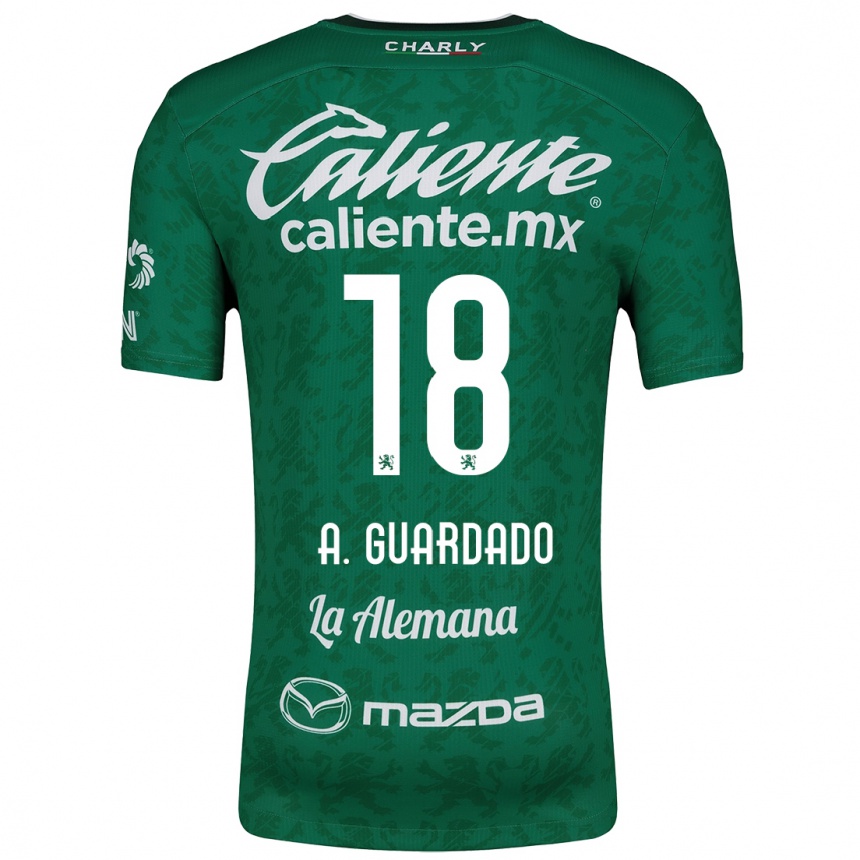 Vaikiškas Andrés Guardado #18 Žalia Balta Namų Marškinėliai 2024/25 T-Shirt