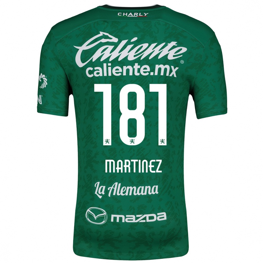 Vaikiškas Irving Martínez #181 Žalia Balta Namų Marškinėliai 2024/25 T-Shirt