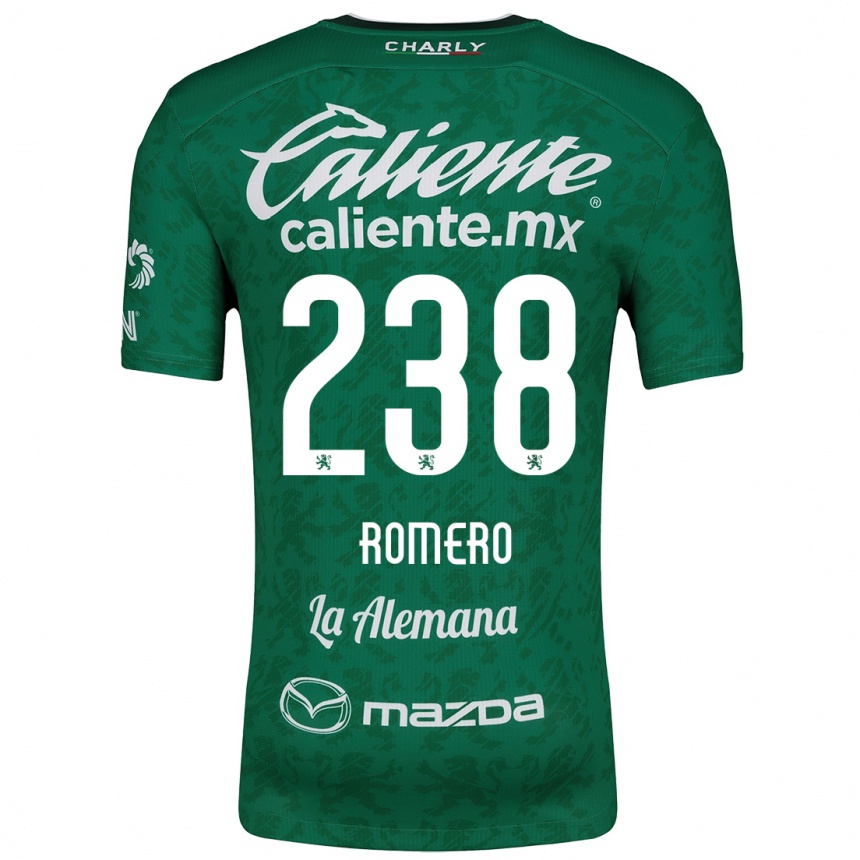 Vaikiškas Paulo Romero #238 Žalia Balta Namų Marškinėliai 2024/25 T-Shirt