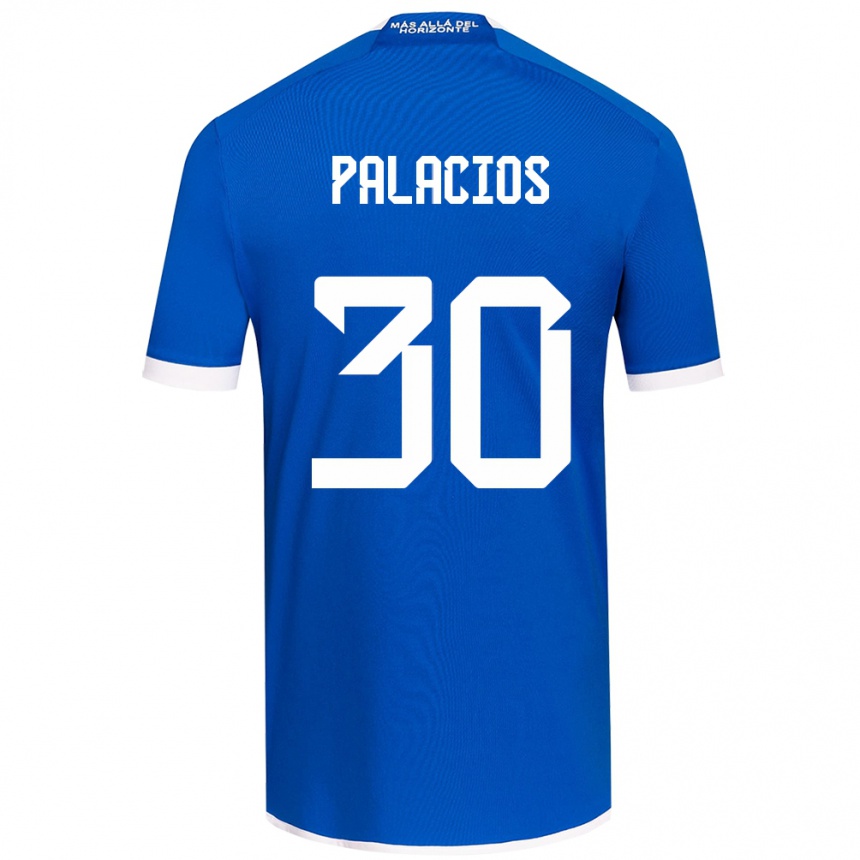 Vaikiškas Cristian Palacios #30 Mėlyna Balta Namų Marškinėliai 2024/25 T-Shirt