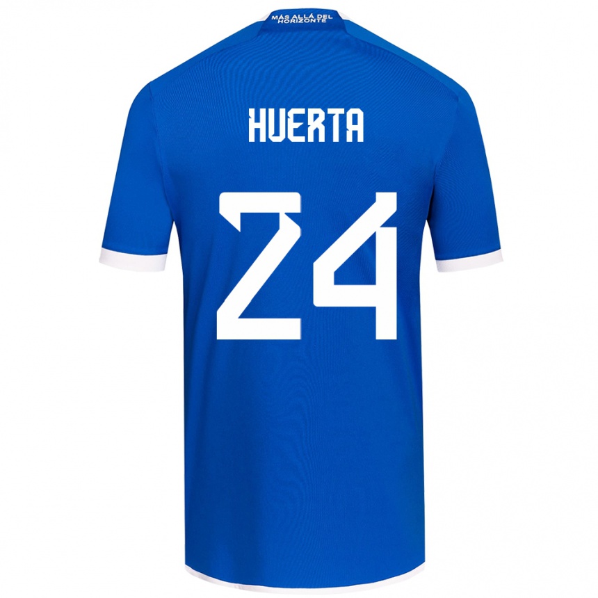 Vaikiškas Renato Huerta #24 Mėlyna Balta Namų Marškinėliai 2024/25 T-Shirt