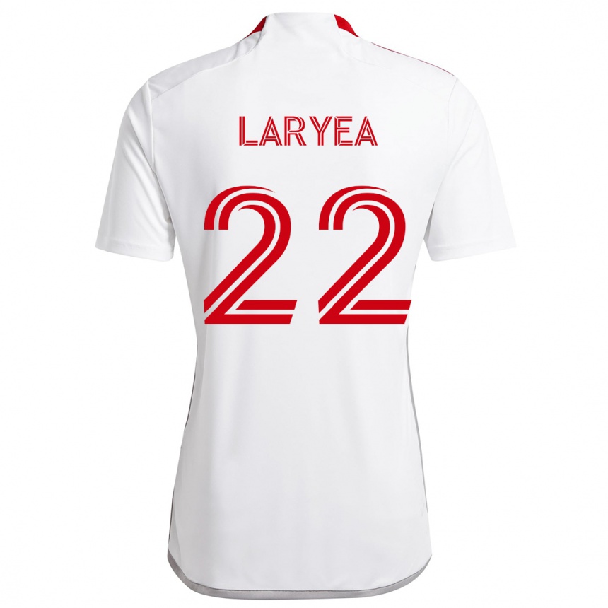 Vaikiškas Richie Laryea #22 Balta Raudona Išvykos Marškinėliai 2024/25 T-Shirt