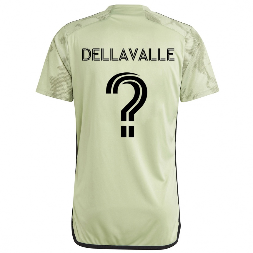 Vaikiškas Lorenzo Dellavalle #0 Šviesiai Žalia Išvykos Marškinėliai 2024/25 T-Shirt