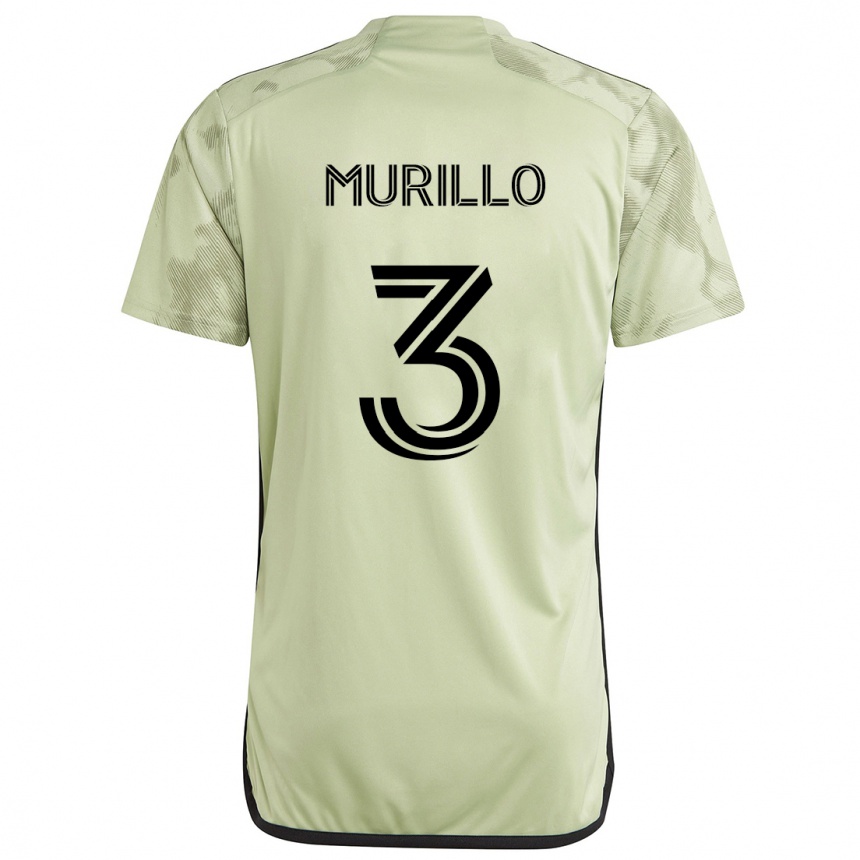 Vaikiškas Jesús Murillo #3 Šviesiai Žalia Išvykos Marškinėliai 2024/25 T-Shirt