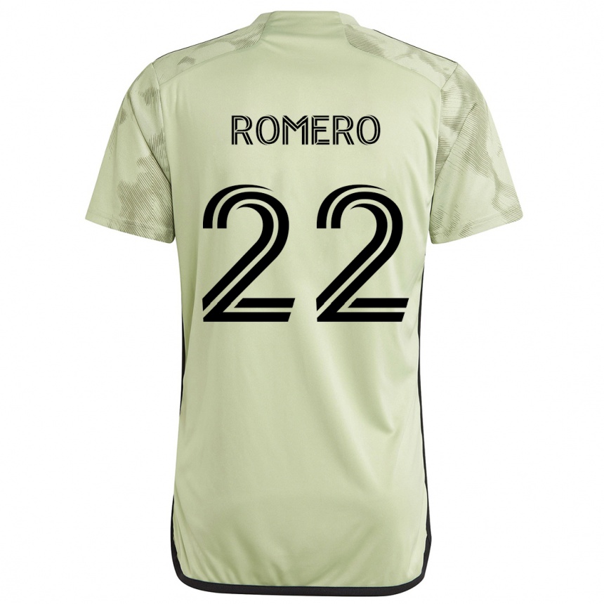 Vaikiškas Abraham Romero #22 Šviesiai Žalia Išvykos Marškinėliai 2024/25 T-Shirt