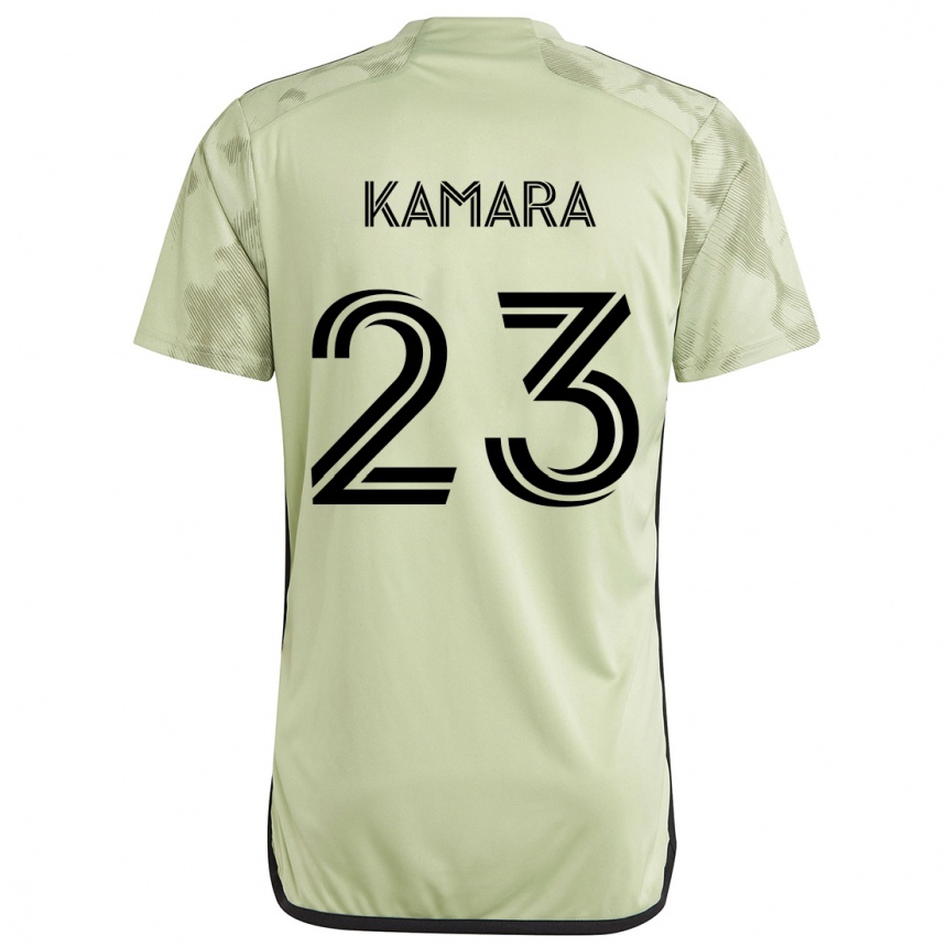 Vaikiškas Kei Kamara #23 Šviesiai Žalia Išvykos Marškinėliai 2024/25 T-Shirt