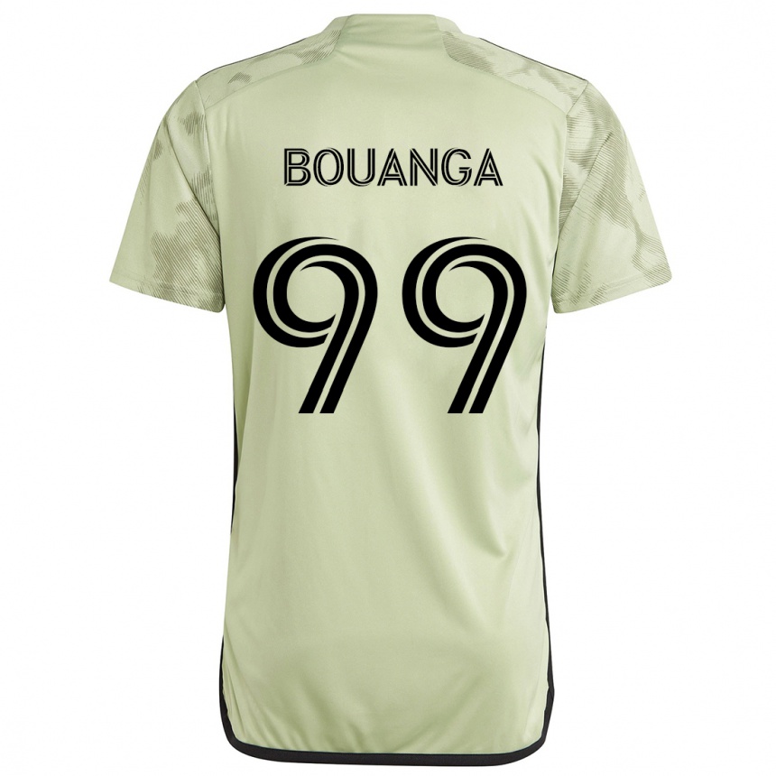 Vaikiškas Denis Bouanga #99 Šviesiai Žalia Išvykos Marškinėliai 2024/25 T-Shirt