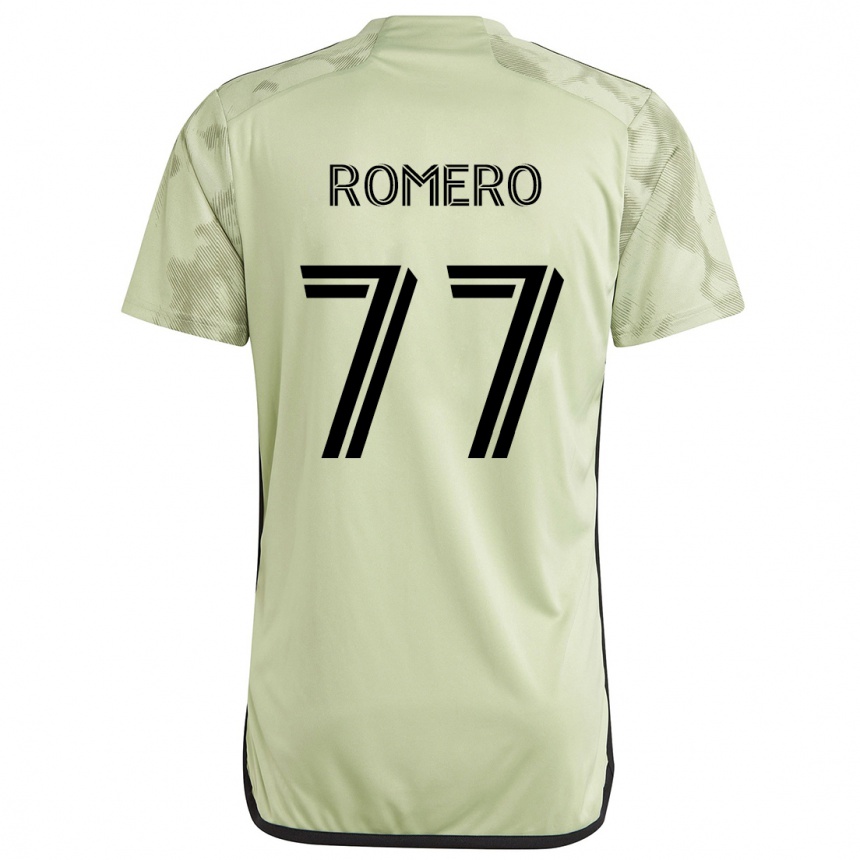 Vaikiškas Alexander Romero #77 Šviesiai Žalia Išvykos Marškinėliai 2024/25 T-Shirt