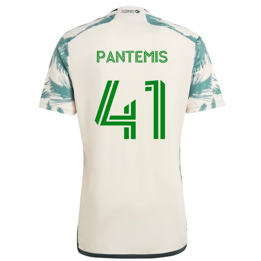 Vaikiškas James Pantemis #41 Smėlio Ruda Išvykos Marškinėliai 2024/25 T-Shirt