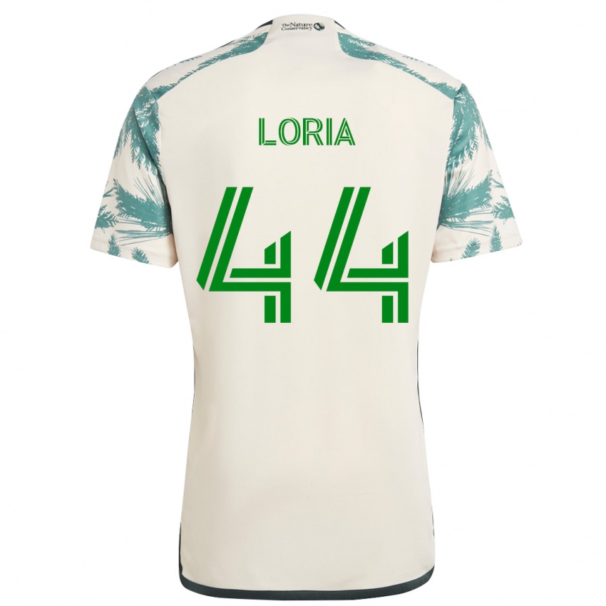 Vaikiškas Marvin Loría #44 Smėlio Ruda Išvykos Marškinėliai 2024/25 T-Shirt