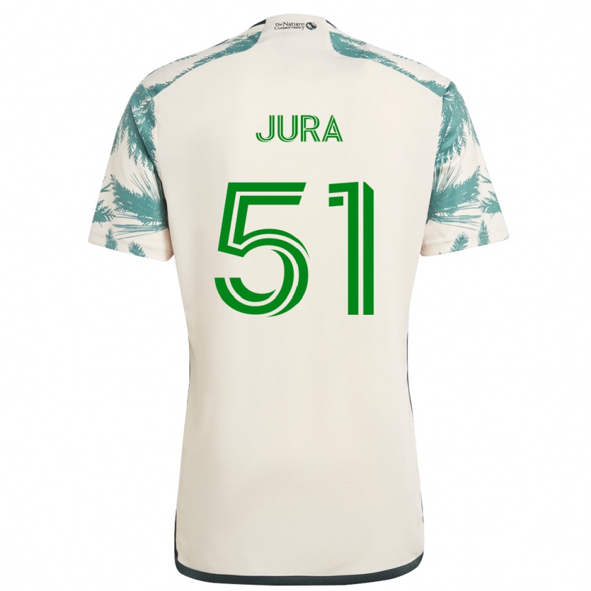 Vaikiškas Sawyer Jura #51 Smėlio Ruda Išvykos Marškinėliai 2024/25 T-Shirt