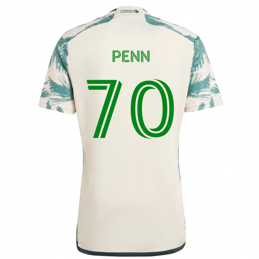 Vaikiškas Josh Penn #70 Smėlio Ruda Išvykos Marškinėliai 2024/25 T-Shirt