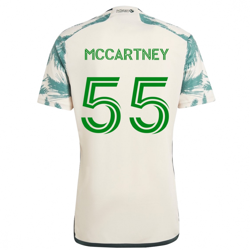 Vaikiškas Dawson Mccartney #55 Smėlio Ruda Išvykos Marškinėliai 2024/25 T-Shirt