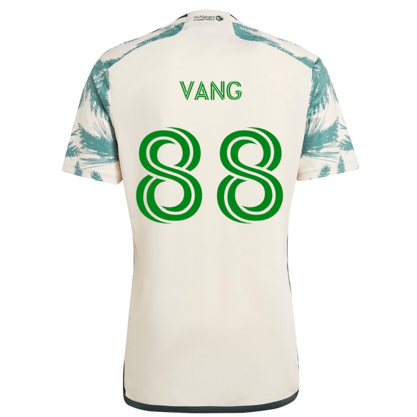 Vaikiškas Michael Vang #88 Smėlio Ruda Išvykos Marškinėliai 2024/25 T-Shirt