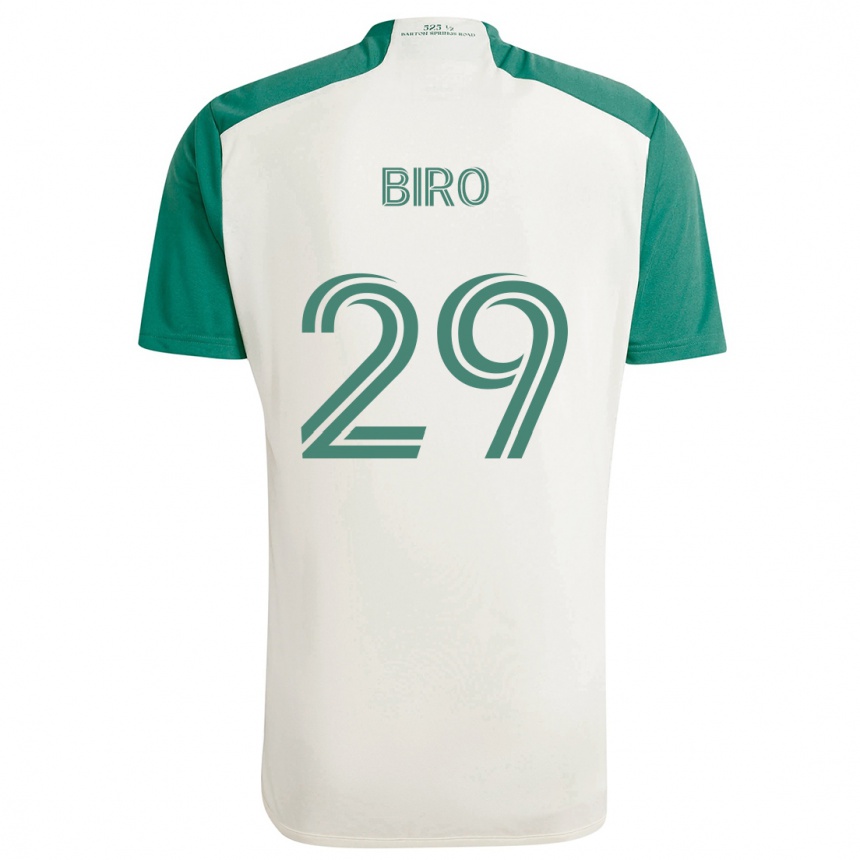 Vaikiškas Guilherme Biro #29 Įdegio Spalvos Žalia Išvykos Marškinėliai 2024/25 T-Shirt