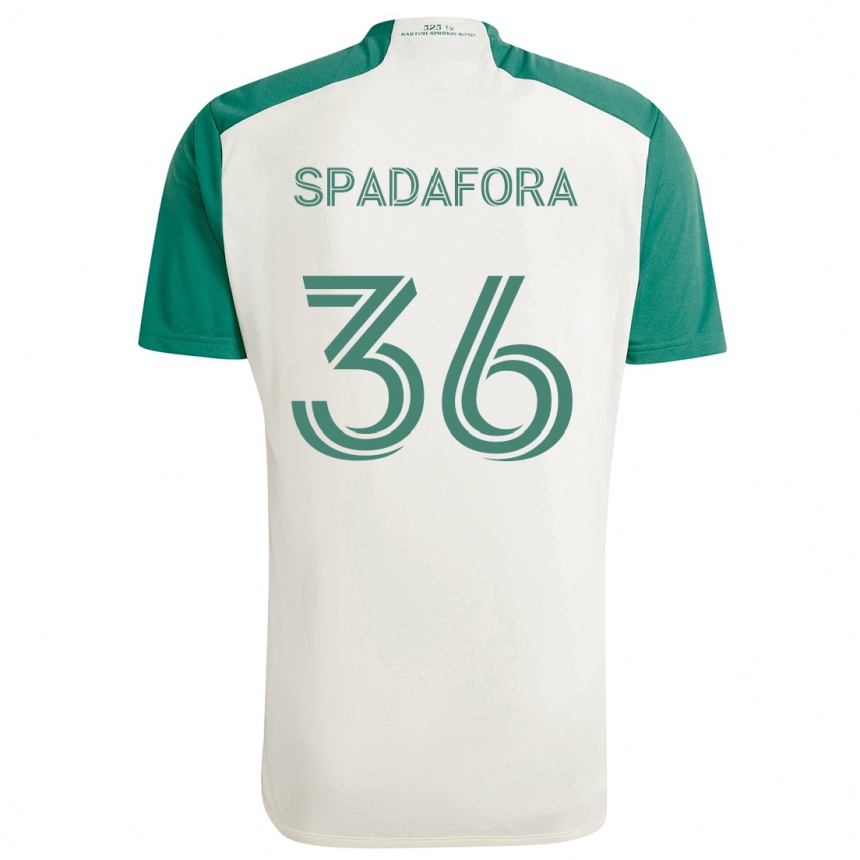 Vaikiškas Luke Spadafora #36 Įdegio Spalvos Žalia Išvykos Marškinėliai 2024/25 T-Shirt