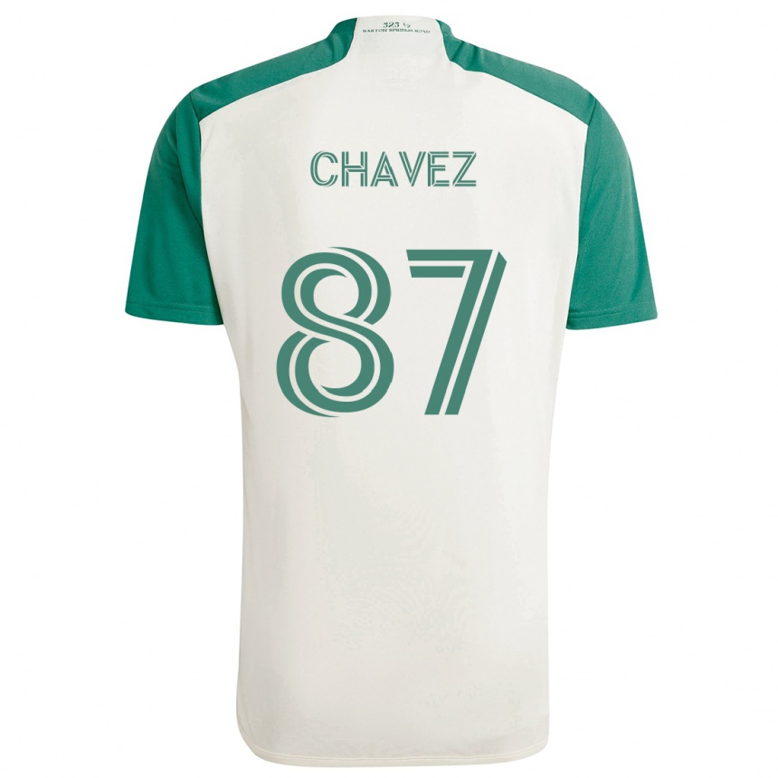 Vaikiškas Alfonso Ocampo-Chávez #87 Įdegio Spalvos Žalia Išvykos Marškinėliai 2024/25 T-Shirt